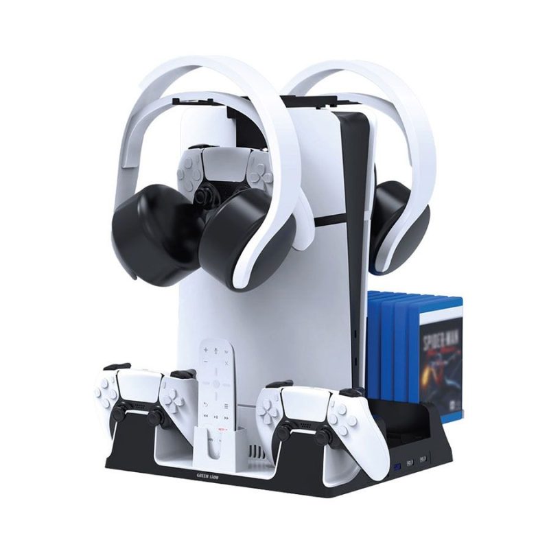 پایه و خنک کننده و شارژ PS5 گرین لاین - Image 1