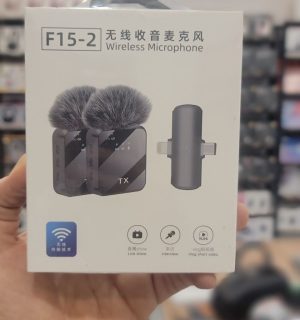 ست میکروفن بی سیم یقه ای مدل F15-2 - Image 3