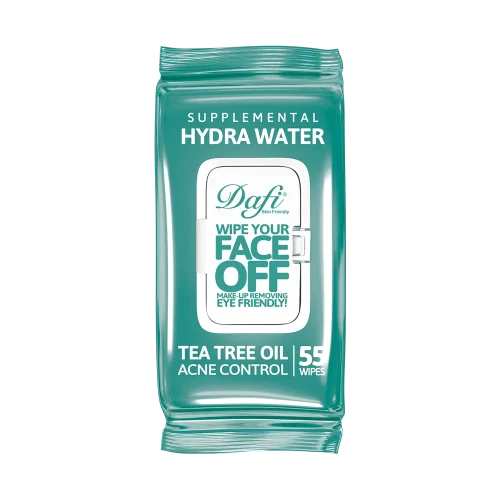 دستمال مرطوب درب دار دافی مدل HYDRA WATER بسته 55 عددی