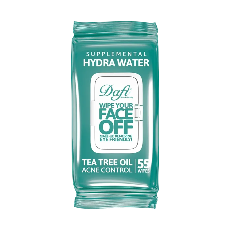 دستمال مرطوب درب دار دافی مدل HYDRA WATER بسته 55 عددی - Image 1