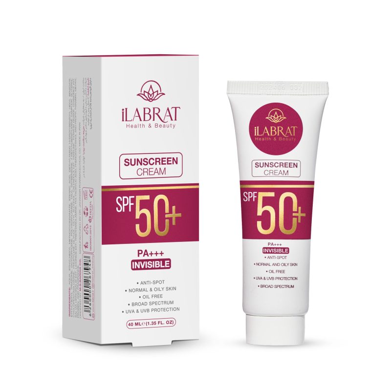 7ebc1766-1072-4e5d-8b73-8bbc2dfea1d6 کرم ضدآفتاب ضدلک بی رنگ ایلابرت +SPF50 - Image 1
