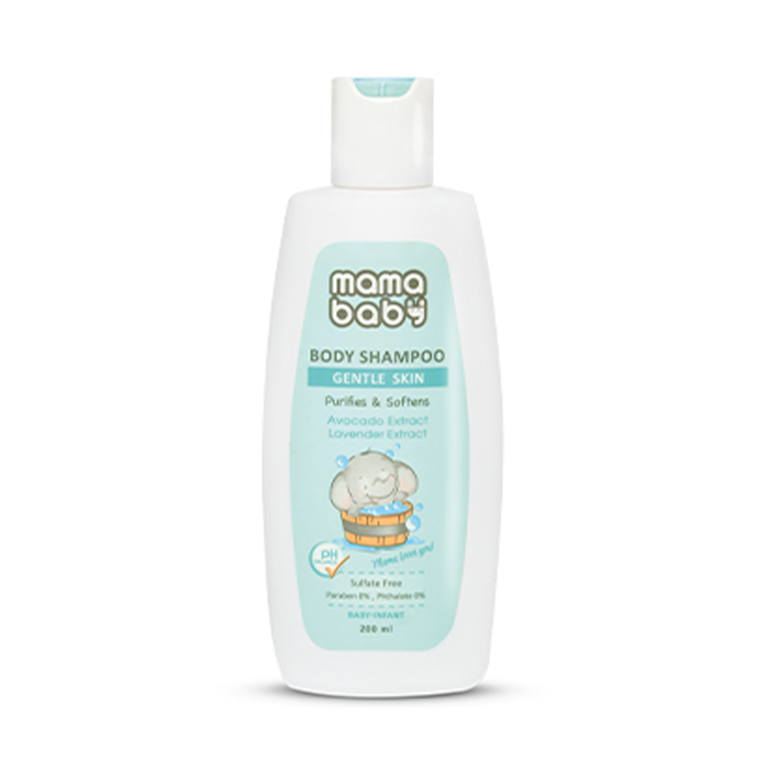 440295352 شامپو بدن کودک ماما بیبی حاوی عصاره اسطوخودوس|Mama Baby Baby Body Shampoo Contains Lavender Extract - Image 1