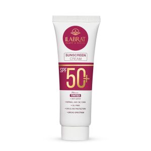 کرم ضدآفتاب ضدلک رنگی ایلابرت (بژ طبیعی) +SPF50 - Image 3