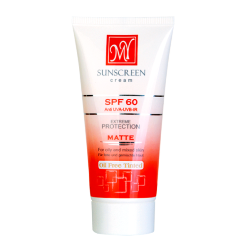 ضد آفتاب SPF60 فاقد چربی (رنگی) مای|sunscreen spf60 matt